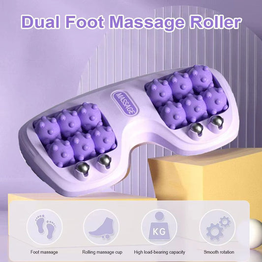1PCS Portable Dual Foot Massage Roller Cat Claw Foot Therapy Foot Massage Instrument Relaxation Point Stimulation Magnetic Rolle
